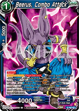P-644 Beerus, Combo Attack