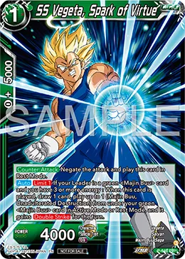 P-645 SS Vegeta, Spark of Virtue