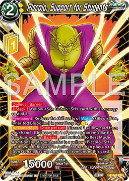 P-647 Piccolo, Support for Students