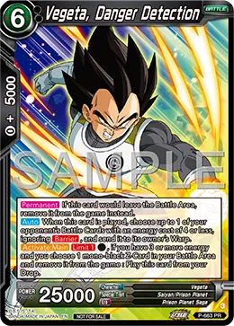 P-663 Vegeta, Danger Detection