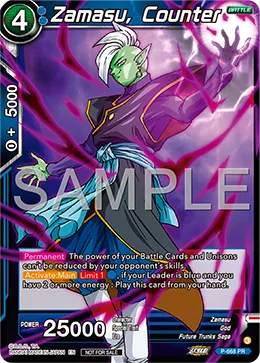 P-668 Zamasu, Counter