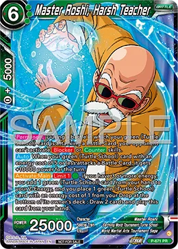 P-671 Master Roshi, Harsh Teacher