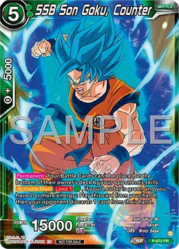 P-672 SSB Son Goku, Counter