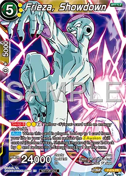 P-674 Frieza, Showdown