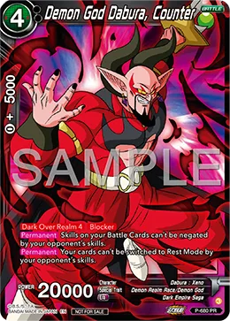 P-680 Demon God Dabura, Counter