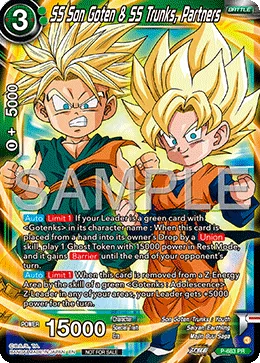 P-683 SS Son Goten & SS Trunks, Partners