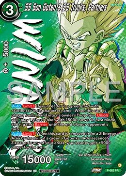 P-683 SS Son Goten & SS Trunks, Partners (Promo)