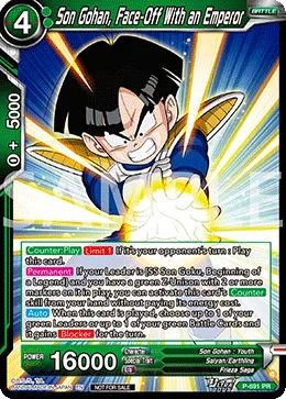 P-691 Son Gohan, Face-Off With an Emperor
