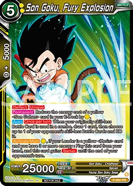 P-692 Son Goku, Fury Explosion