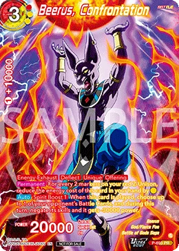 P-693 Beerus, Confrontation (Promo)