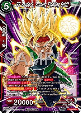 P-698 SS Bardock, Burning Fighting Spirit