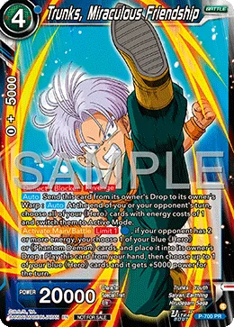 P-700 Trunks, Miraculous Friendship