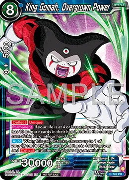 P-702 King Gomah, Overgrown Power