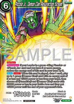 P-704 Piccolo Jr., Demon Clan Resurrection Scream
