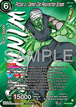 P-704 Piccolo Jr., Demon Clan Resurrection Scream (Promo)