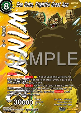 P-707 Son Goku, Frightful Great Ape (Promo)