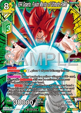P-711 SS4 Gogeta, Fusion Warrior of Ultimate Power
