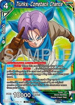 P-712 Trunks, Comeback Chance