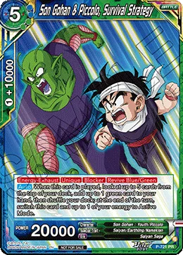 P-721 Son Gohan & Piccolo, Survival Strategy