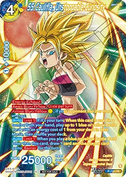 P-722 SS Caulifla, Unstoppable Curiosity (Promo)