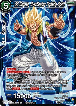 P-728 SS Gogeta, Overflowing Fighting Spirit