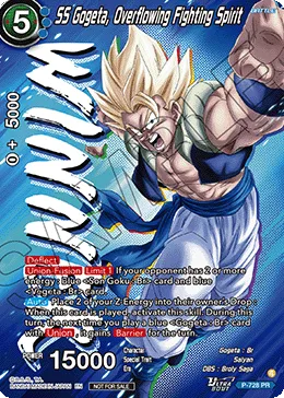 P-728 SS Gogeta, Overflowing Fighting Spirit (Promo)
