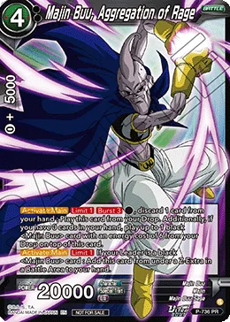 P-736 Majin Buu, Aggregation of Rage
