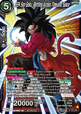 P-737 SS4 Son Goku, Battling Across Time and Space