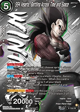 P-738 SS4 Vegeta, Battling Across Time and Space (Promo)