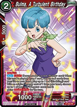 P-740 Bulma, A Turbulent Birthday