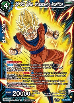 P-744 SS Son Goku, Unwavering Ambition