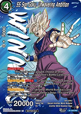 P-744 SS Son Goku, Unwavering Ambition (Promo)