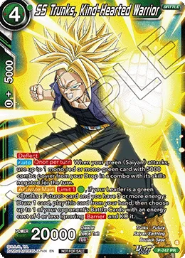 P-747 SS Trunks, Kind-Hearted Warrior