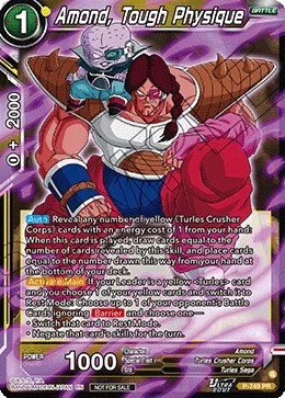 P-749 Amond, Tough Physique