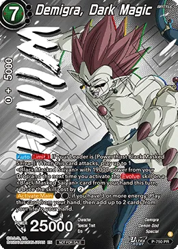 P-750 Demigra, Dark Magic (Promo)