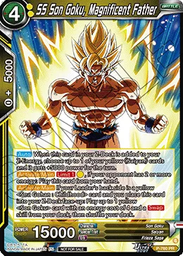 P-760 SS Son Goku, Magnificent Father