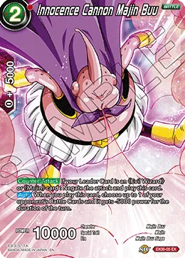 EX06-05 Innocence Cannon Majin Buu