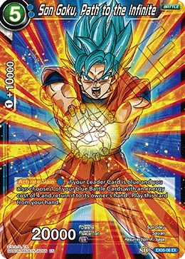 EX06-08 Son Goku, Path to the Infinite