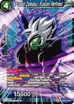 EX06-13 Fused Zamasu, Fusion Refined