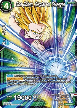 EX06-16 Son Gohan, Display of Strength