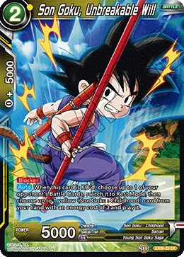 EX06-23 Son Goku, Unbreakable Will