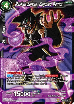 EX06-34 Masked Saiyan, Beguiled Warrior