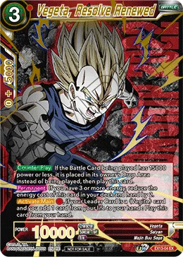 EX13-04 Vegeta, Resolve Renewed (Promo)