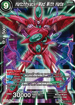 EX13-33 Hatchhyack, Mad With Hate