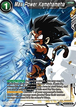 EX13-34 Max Power Kamehameha