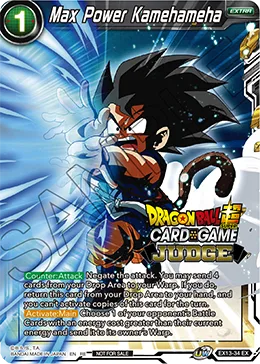 EX13-34 Max Power Kamehameha (Promo)