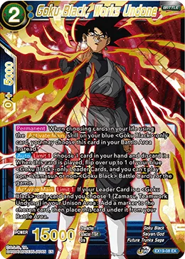 EX19-08 Goku Black, Works Undone