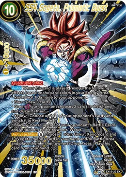 EX19-22 SS4 Gogeta, Prismatic Burst