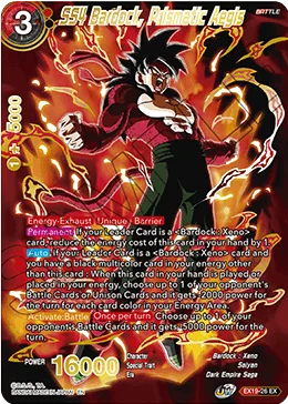 EX19-26 SS4 Bardock, Prismatic Aegis