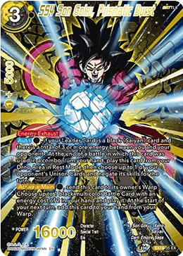 EX19-35 SS4 Son Goku, Prismatic Burst
